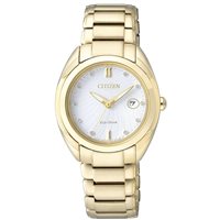 Armbanduhr Citizen Dame Citizen Lady in Gelb vergoldet stahl EM0313-54A - EM0313-54A